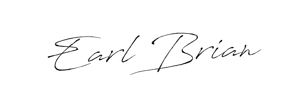 Use a signature maker to create a handwritten signature online. With this signature software, you can design (Antro_Vectra) your own signature for name Earl Brian. Earl Brian signature style 6 images and pictures png