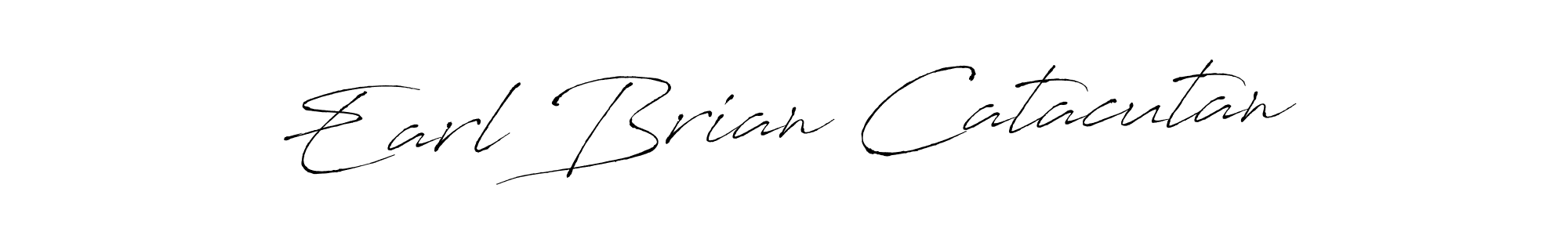 Antro_Vectra is a professional signature style that is perfect for those who want to add a touch of class to their signature. It is also a great choice for those who want to make their signature more unique. Get Earl Brian Catacutan name to fancy signature for free. Earl Brian Catacutan signature style 6 images and pictures png
