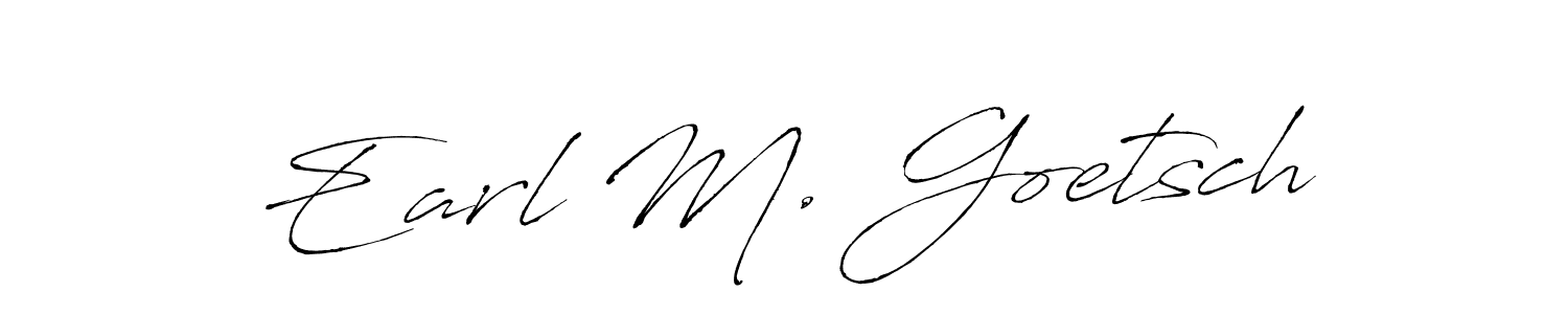 Here are the top 10 professional signature styles for the name Earl M. Goetsch. These are the best autograph styles you can use for your name. Earl M. Goetsch signature style 6 images and pictures png