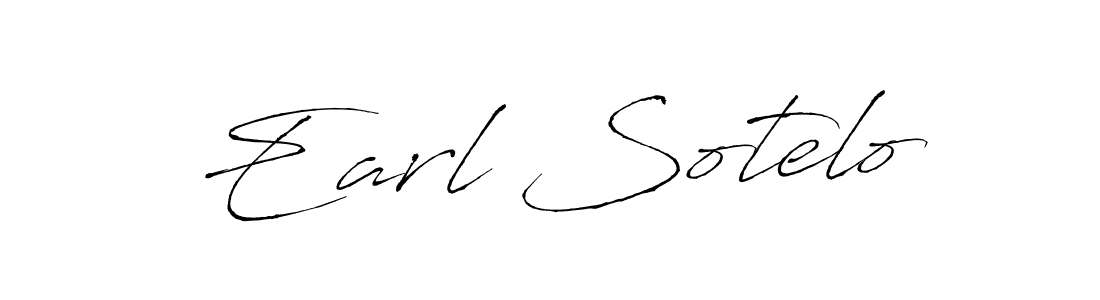 It looks lik you need a new signature style for name Earl Sotelo. Design unique handwritten (Antro_Vectra) signature with our free signature maker in just a few clicks. Earl Sotelo signature style 6 images and pictures png
