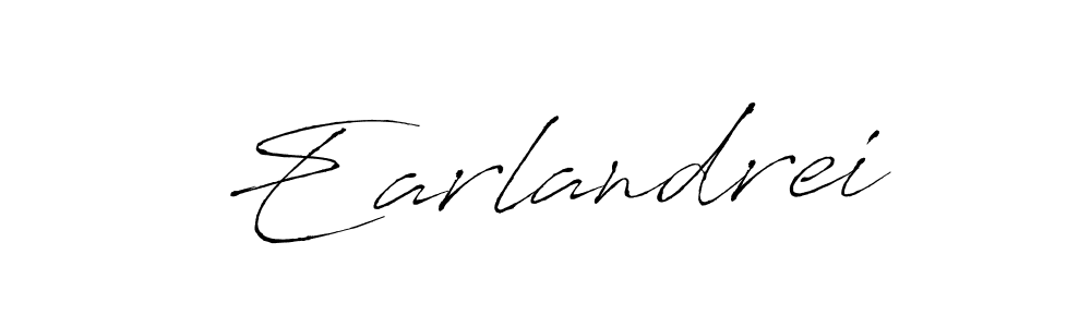 Earlandrei stylish signature style. Best Handwritten Sign (Antro_Vectra) for my name. Handwritten Signature Collection Ideas for my name Earlandrei. Earlandrei signature style 6 images and pictures png