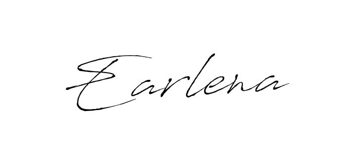 Also we have Earlena name is the best signature style. Create professional handwritten signature collection using Antro_Vectra autograph style. Earlena signature style 6 images and pictures png