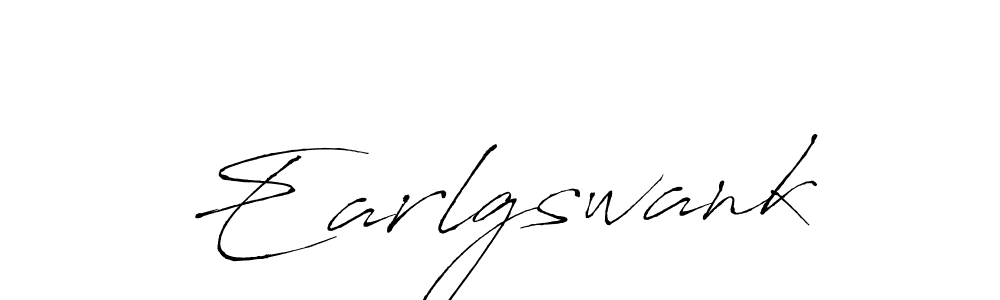 Create a beautiful signature design for name Earlgswank. With this signature (Antro_Vectra) fonts, you can make a handwritten signature for free. Earlgswank signature style 6 images and pictures png