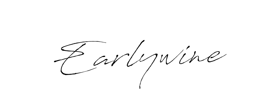 You should practise on your own different ways (Antro_Vectra) to write your name (Earlywine) in signature. don't let someone else do it for you. Earlywine signature style 6 images and pictures png