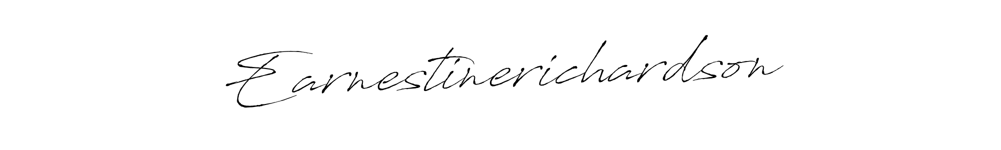 Similarly Antro_Vectra is the best handwritten signature design. Signature creator online .You can use it as an online autograph creator for name Earnestinerichardson. Earnestinerichardson signature style 6 images and pictures png