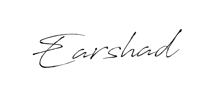 Make a beautiful signature design for name Earshad. Use this online signature maker to create a handwritten signature for free. Earshad signature style 6 images and pictures png