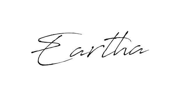 Similarly Antro_Vectra is the best handwritten signature design. Signature creator online .You can use it as an online autograph creator for name Eartha. Eartha signature style 6 images and pictures png