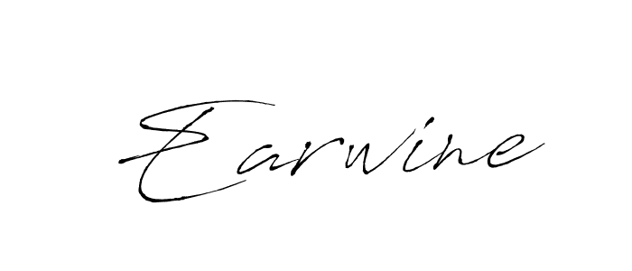 Antro_Vectra is a professional signature style that is perfect for those who want to add a touch of class to their signature. It is also a great choice for those who want to make their signature more unique. Get Earwine name to fancy signature for free. Earwine signature style 6 images and pictures png