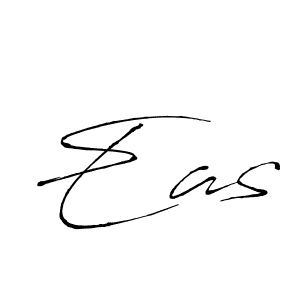 if you are searching for the best signature style for your name Eas. so please give up your signature search. here we have designed multiple signature styles  using Antro_Vectra. Eas signature style 6 images and pictures png