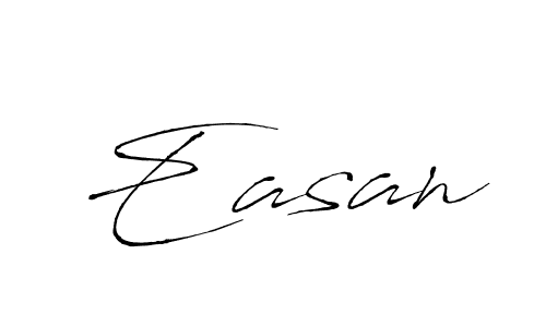 Make a beautiful signature design for name Easan. Use this online signature maker to create a handwritten signature for free. Easan signature style 6 images and pictures png