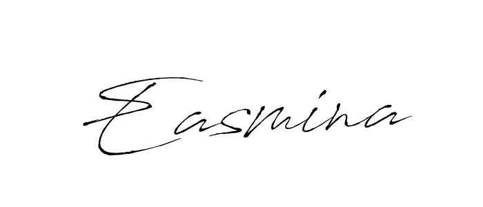 if you are searching for the best signature style for your name Easmina. so please give up your signature search. here we have designed multiple signature styles  using Antro_Vectra. Easmina signature style 6 images and pictures png