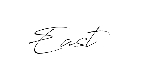 Design your own signature with our free online signature maker. With this signature software, you can create a handwritten (Antro_Vectra) signature for name East  . East   signature style 6 images and pictures png