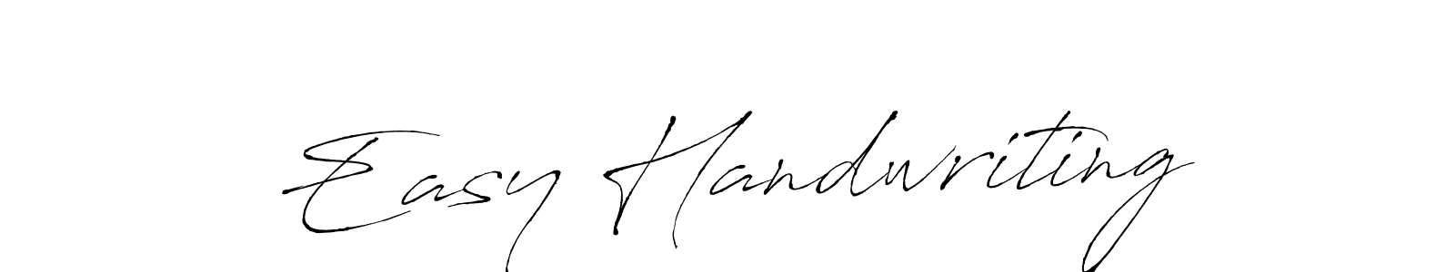 Create a beautiful signature design for name Easy Handwriting. With this signature (Antro_Vectra) fonts, you can make a handwritten signature for free. Easy Handwriting signature style 6 images and pictures png