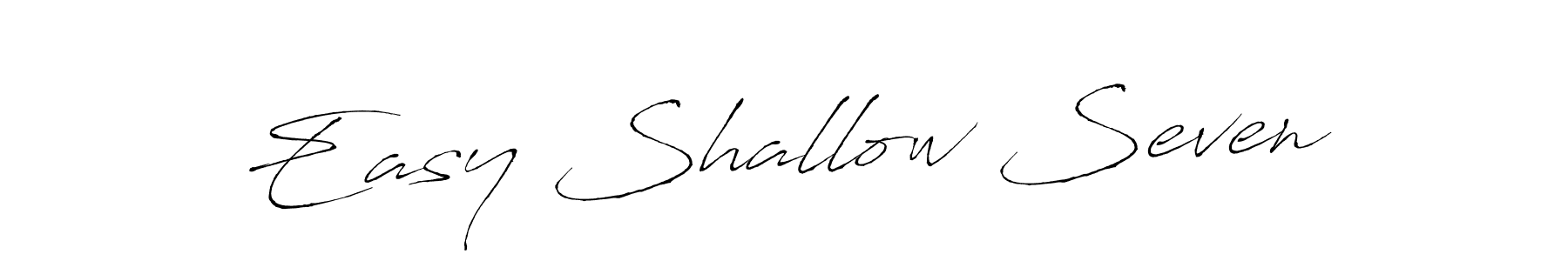 Here are the top 10 professional signature styles for the name Easy Shallow Seven. These are the best autograph styles you can use for your name. Easy Shallow Seven signature style 6 images and pictures png