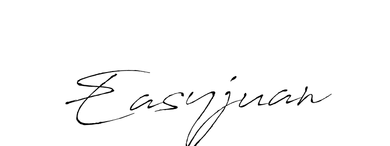 if you are searching for the best signature style for your name Easyjuan. so please give up your signature search. here we have designed multiple signature styles  using Antro_Vectra. Easyjuan signature style 6 images and pictures png