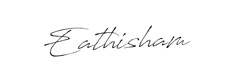 Make a beautiful signature design for name Eathisham. Use this online signature maker to create a handwritten signature for free. Eathisham signature style 6 images and pictures png