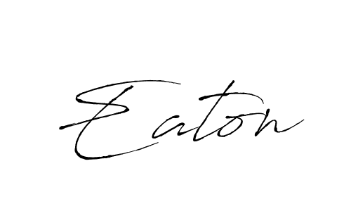 How to make Eaton name signature. Use Antro_Vectra style for creating short signs online. This is the latest handwritten sign. Eaton signature style 6 images and pictures png