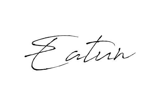 Best and Professional Signature Style for Eatun. Antro_Vectra Best Signature Style Collection. Eatun signature style 6 images and pictures png