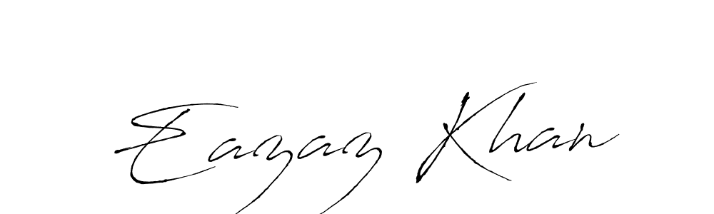 Eazaz Khan stylish signature style. Best Handwritten Sign (Antro_Vectra) for my name. Handwritten Signature Collection Ideas for my name Eazaz Khan. Eazaz Khan signature style 6 images and pictures png
