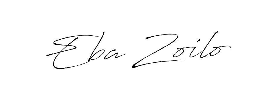 You should practise on your own different ways (Antro_Vectra) to write your name (Eba Zoilo) in signature. don't let someone else do it for you. Eba Zoilo signature style 6 images and pictures png