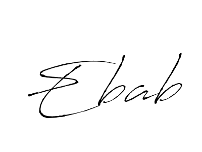 Make a beautiful signature design for name Ebab. Use this online signature maker to create a handwritten signature for free. Ebab signature style 6 images and pictures png