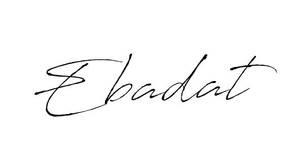 You should practise on your own different ways (Antro_Vectra) to write your name (Ebadat) in signature. don't let someone else do it for you. Ebadat signature style 6 images and pictures png