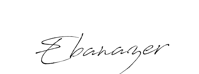 Best and Professional Signature Style for Ebanazer. Antro_Vectra Best Signature Style Collection. Ebanazer signature style 6 images and pictures png