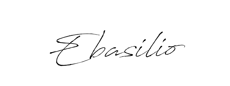 Once you've used our free online signature maker to create your best signature Antro_Vectra style, it's time to enjoy all of the benefits that Ebasilio name signing documents. Ebasilio signature style 6 images and pictures png