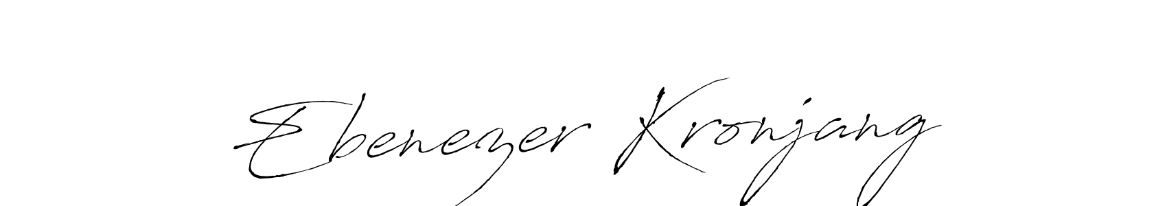 Antro_Vectra is a professional signature style that is perfect for those who want to add a touch of class to their signature. It is also a great choice for those who want to make their signature more unique. Get Ebenezer Kronjang name to fancy signature for free. Ebenezer Kronjang signature style 6 images and pictures png