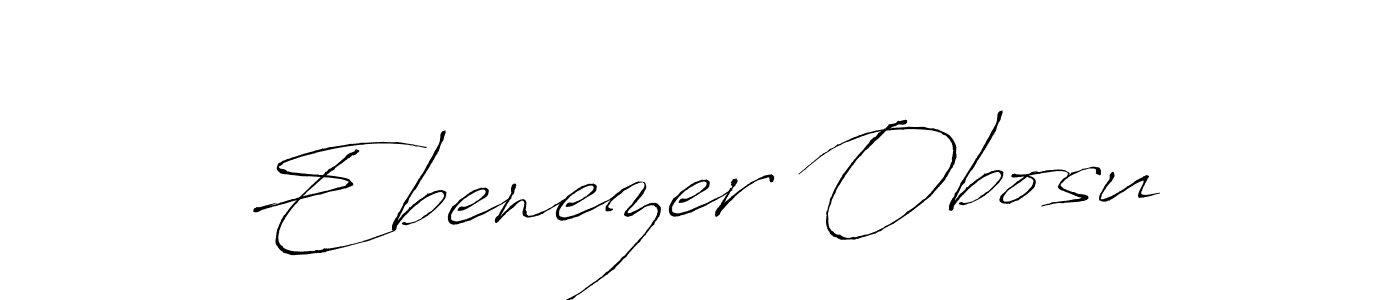 How to make Ebenezer Obosu name signature. Use Antro_Vectra style for creating short signs online. This is the latest handwritten sign. Ebenezer Obosu signature style 6 images and pictures png