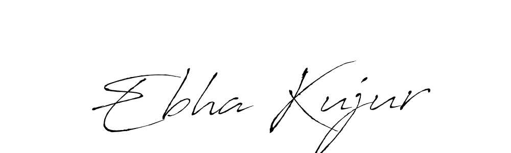 This is the best signature style for the Ebha Kujur name. Also you like these signature font (Antro_Vectra). Mix name signature. Ebha Kujur signature style 6 images and pictures png