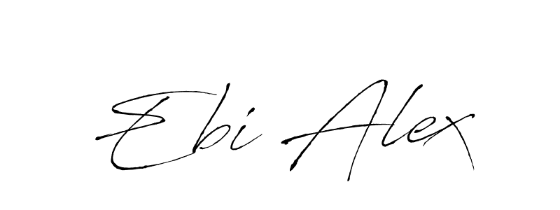 Create a beautiful signature design for name Ebi Alex. With this signature (Antro_Vectra) fonts, you can make a handwritten signature for free. Ebi Alex signature style 6 images and pictures png