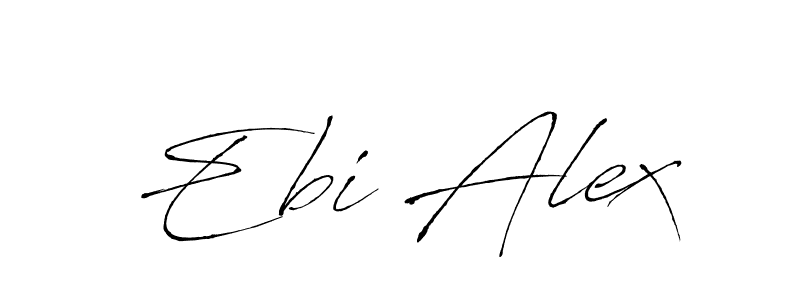 Create a beautiful signature design for name Ebi Alex. With this signature (Antro_Vectra) fonts, you can make a handwritten signature for free. Ebi Alex signature style 6 images and pictures png