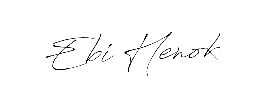 Antro_Vectra is a professional signature style that is perfect for those who want to add a touch of class to their signature. It is also a great choice for those who want to make their signature more unique. Get Ebi Henok name to fancy signature for free. Ebi Henok signature style 6 images and pictures png