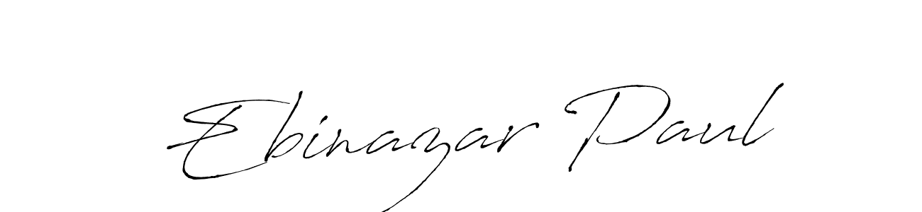 Make a beautiful signature design for name Ebinazar Paul. Use this online signature maker to create a handwritten signature for free. Ebinazar Paul signature style 6 images and pictures png