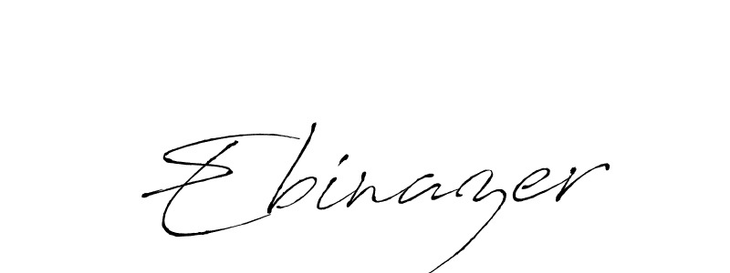 Antro_Vectra is a professional signature style that is perfect for those who want to add a touch of class to their signature. It is also a great choice for those who want to make their signature more unique. Get Ebinazer name to fancy signature for free. Ebinazer signature style 6 images and pictures png