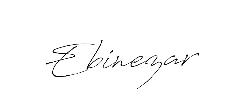 Ebinezar stylish signature style. Best Handwritten Sign (Antro_Vectra) for my name. Handwritten Signature Collection Ideas for my name Ebinezar. Ebinezar signature style 6 images and pictures png