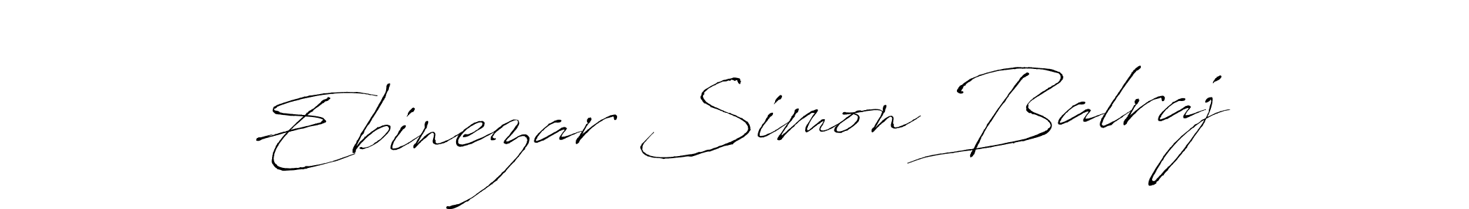 if you are searching for the best signature style for your name Ebinezar Simon Balraj. so please give up your signature search. here we have designed multiple signature styles  using Antro_Vectra. Ebinezar Simon Balraj signature style 6 images and pictures png