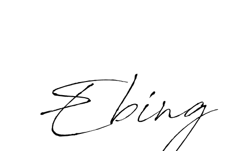 Also You can easily find your signature by using the search form. We will create Ebing name handwritten signature images for you free of cost using Antro_Vectra sign style. Ebing signature style 6 images and pictures png