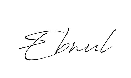 Also we have Ebnul name is the best signature style. Create professional handwritten signature collection using Antro_Vectra autograph style. Ebnul signature style 6 images and pictures png