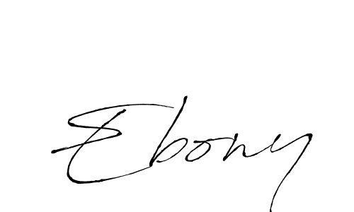 Ebony stylish signature style. Best Handwritten Sign (Antro_Vectra) for my name. Handwritten Signature Collection Ideas for my name Ebony. Ebony signature style 6 images and pictures png