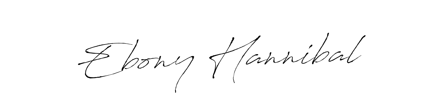 Similarly Antro_Vectra is the best handwritten signature design. Signature creator online .You can use it as an online autograph creator for name Ebony Hannibal. Ebony Hannibal signature style 6 images and pictures png