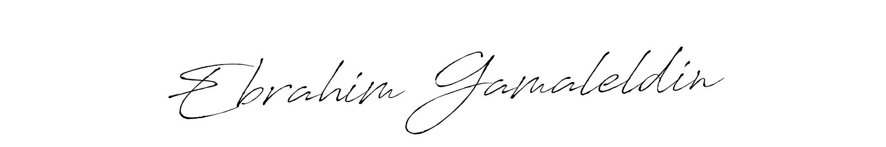 How to make Ebrahim Gamaleldin name signature. Use Antro_Vectra style for creating short signs online. This is the latest handwritten sign. Ebrahim Gamaleldin signature style 6 images and pictures png