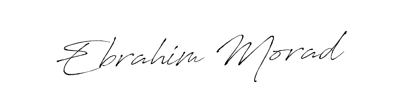 You should practise on your own different ways (Antro_Vectra) to write your name (Ebrahim Morad) in signature. don't let someone else do it for you. Ebrahim Morad signature style 6 images and pictures png