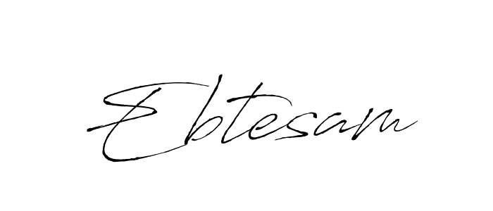 Ebtesam stylish signature style. Best Handwritten Sign (Antro_Vectra) for my name. Handwritten Signature Collection Ideas for my name Ebtesam. Ebtesam signature style 6 images and pictures png