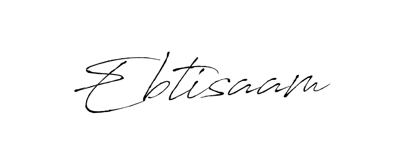 You should practise on your own different ways (Antro_Vectra) to write your name (Ebtisaam) in signature. don't let someone else do it for you. Ebtisaam signature style 6 images and pictures png