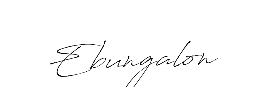 How to make Ebungalon signature? Antro_Vectra is a professional autograph style. Create handwritten signature for Ebungalon name. Ebungalon signature style 6 images and pictures png
