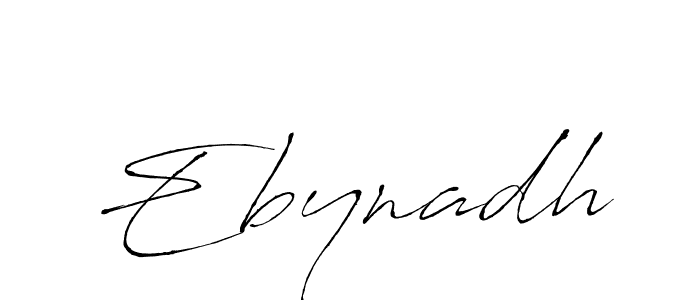 Ebynadh stylish signature style. Best Handwritten Sign (Antro_Vectra) for my name. Handwritten Signature Collection Ideas for my name Ebynadh. Ebynadh signature style 6 images and pictures png