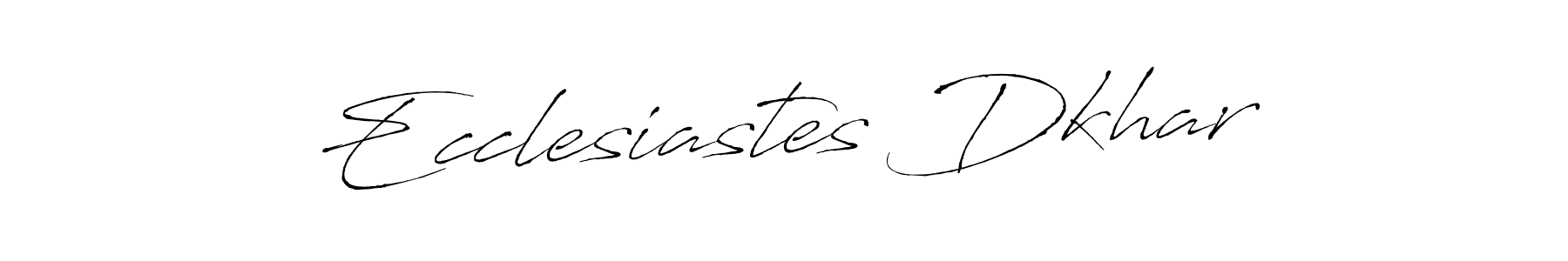 Make a beautiful signature design for name Ecclesiastes Dkhar. Use this online signature maker to create a handwritten signature for free. Ecclesiastes Dkhar signature style 6 images and pictures png