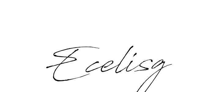 Design your own signature with our free online signature maker. With this signature software, you can create a handwritten (Antro_Vectra) signature for name Ecelisg. Ecelisg signature style 6 images and pictures png